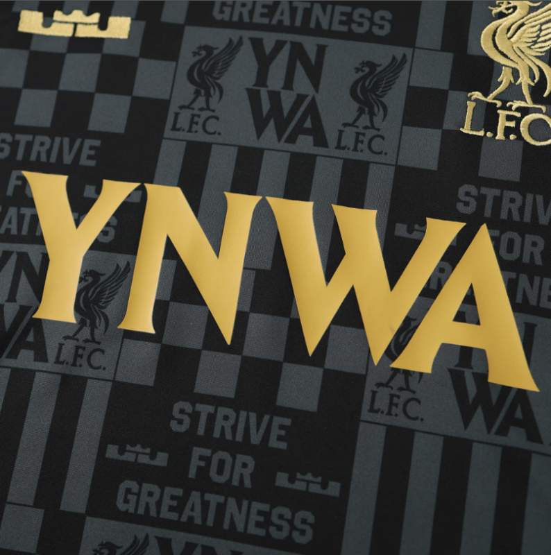 23/24 Liverpool Black Co branded Edition Fan version jersey