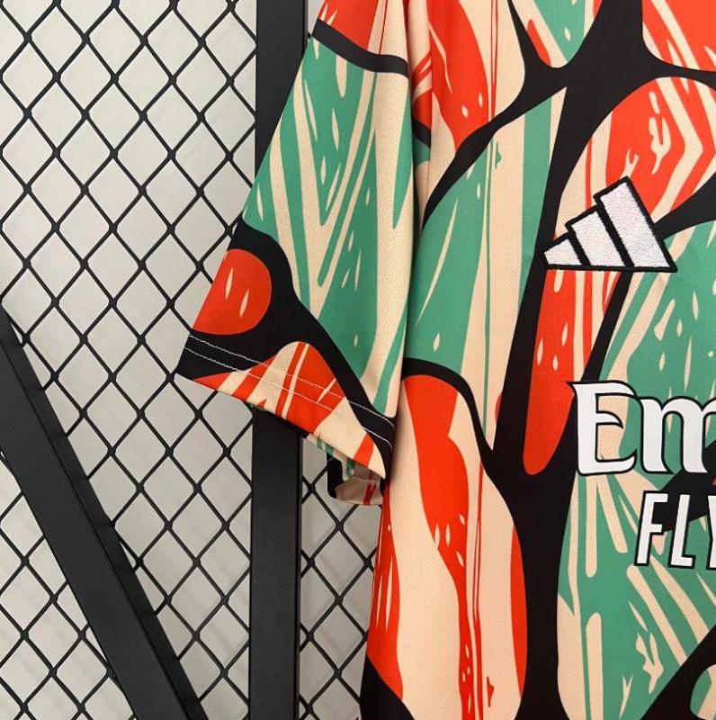 adult size s-4xl 24/25 arsenal pre match jersey