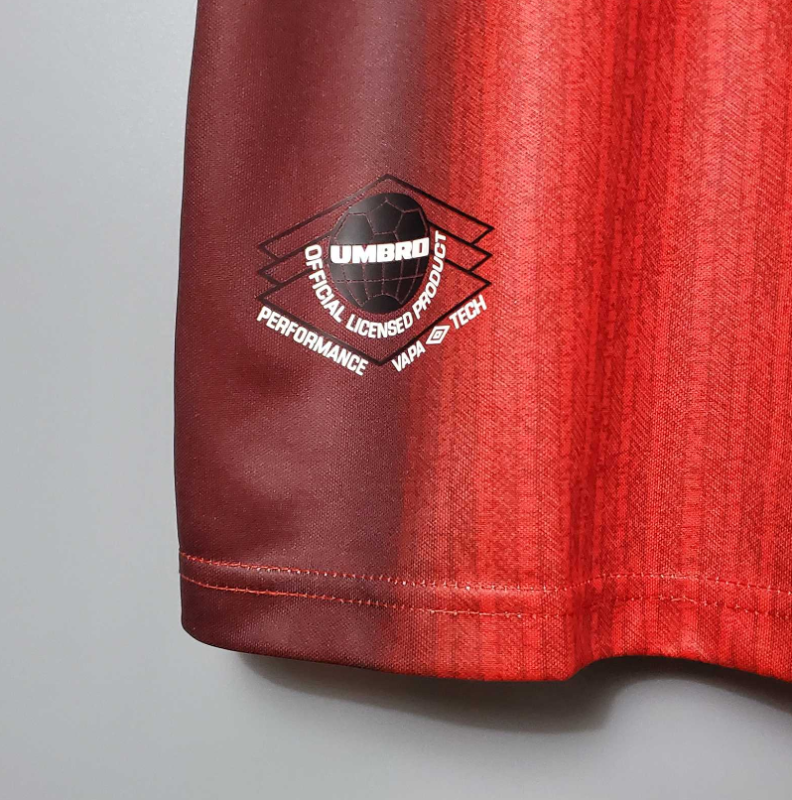 retro 96 98 man utd home jersey