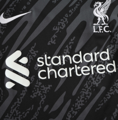 24/25 liverpool goalkeeper black jersey