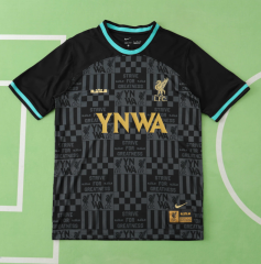 23/24 Liverpool Black Co branded Edition Fan version jersey