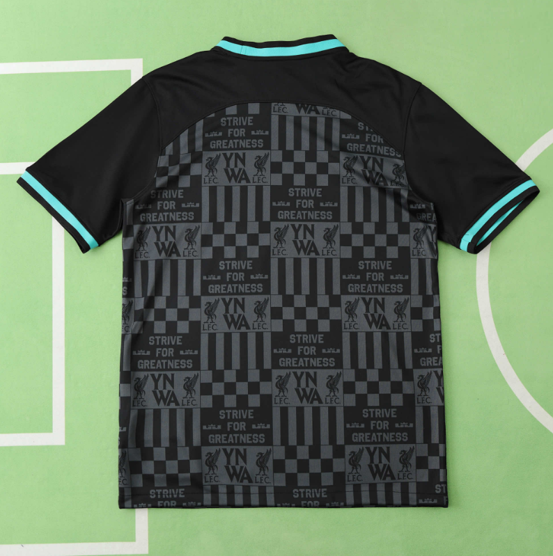 23/24 Liverpool Black Co branded Edition Fan version jersey