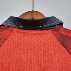 retro 96 98 man utd home jersey