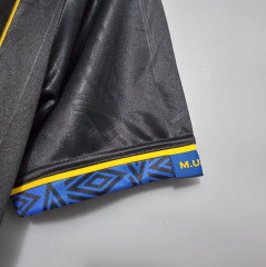 retro 93 95 man utd away jersey