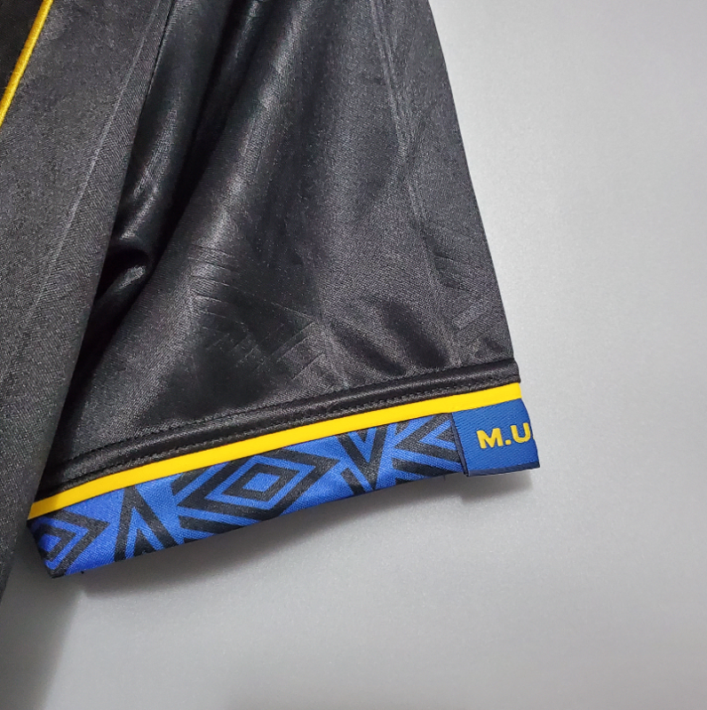 retro 93 95 man utd away jersey