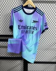 adult size s-4xl 24/25 arsenal third jersey