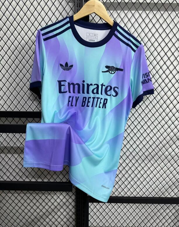 adult size s-4xl 24/25 arsenal third jersey