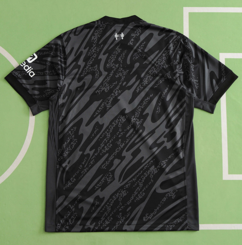 24/25 liverpool goalkeeper black jersey
