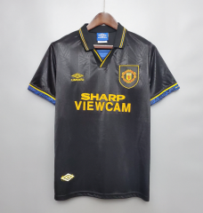 retro 93 95 man utd away jersey