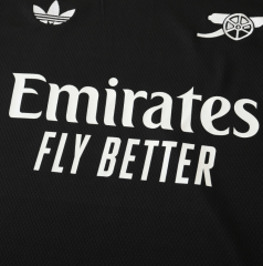 24/25 arsenal goalkeeper black jersey