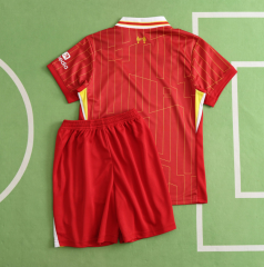kids kit 24/25 liverpool home jersey