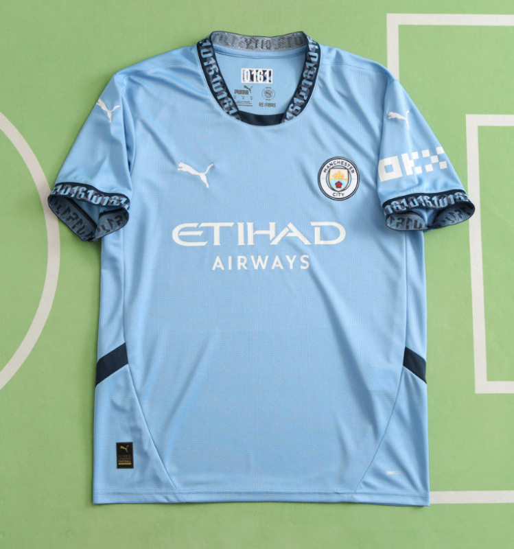 24/25 manchester city home jersey