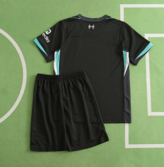 kids kit 24/25 liverpool away jersey
