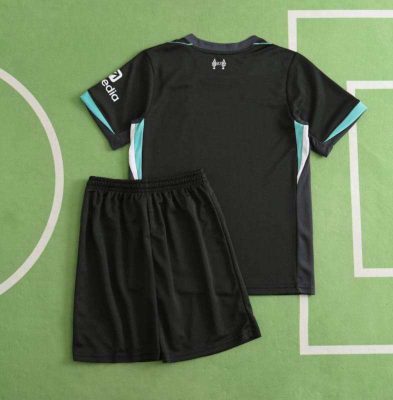 kids kit 24/25 liverpool away jersey