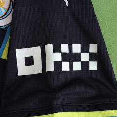 kids kit 24/25 manchester city away jersey