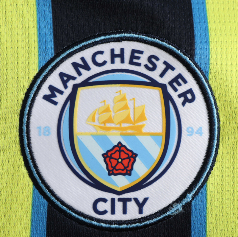 kids kit 24/25 manchester city away jersey