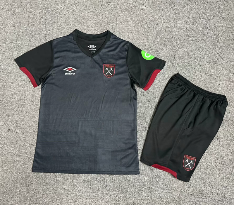 kids kit 24/25 west ham united away jersey