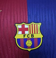player version 24/25 Barcelona home jersey big logo