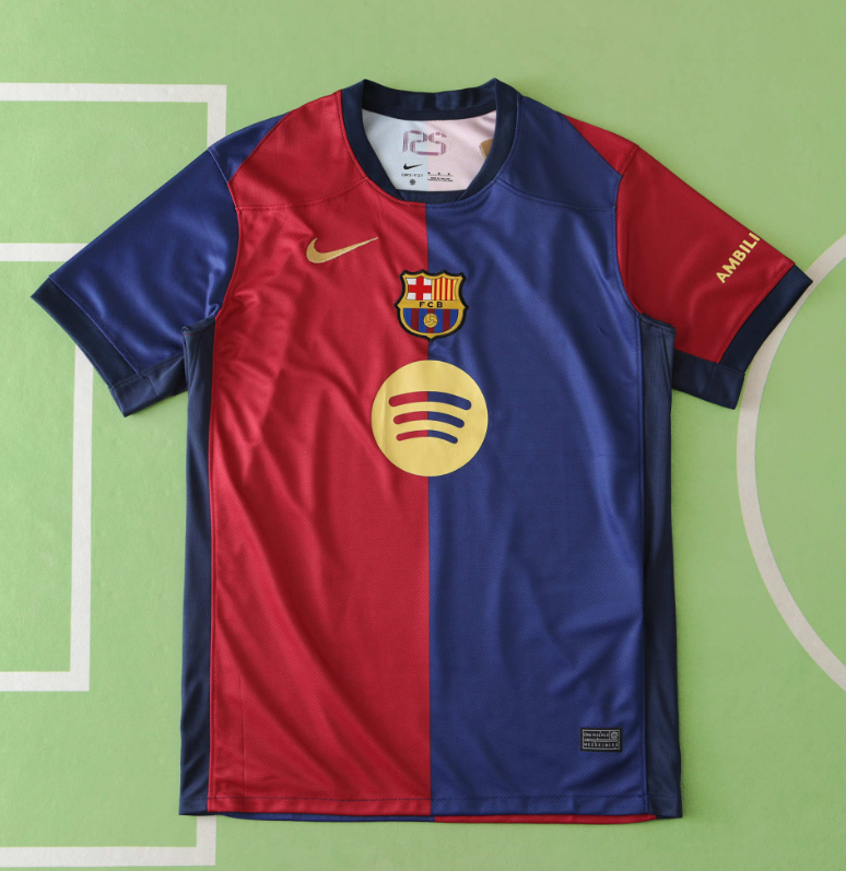 24/25 Barcelona home jersey big logo