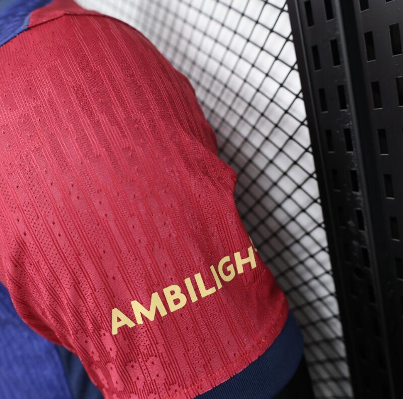 player version 24/25 Barcelona home jersey big logo