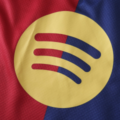 24/25 Barcelona home jersey big logo