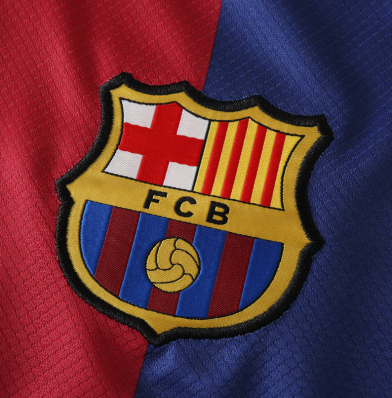 24/25 Barcelona home jersey big logo