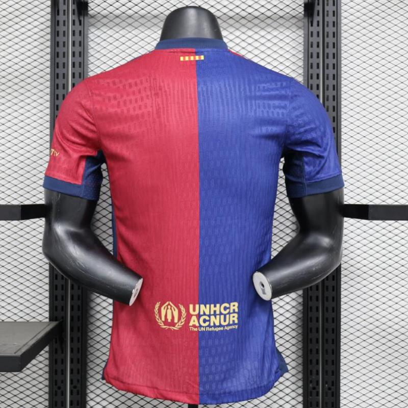 player version 24/25 Barcelona home jersey big logo