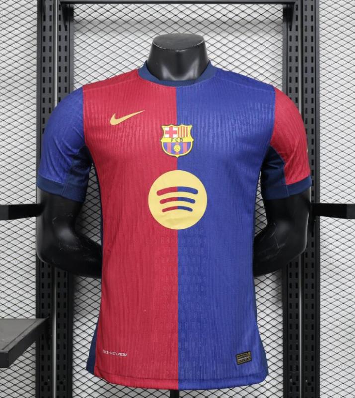 player version 24/25 Barcelona home jersey big logo