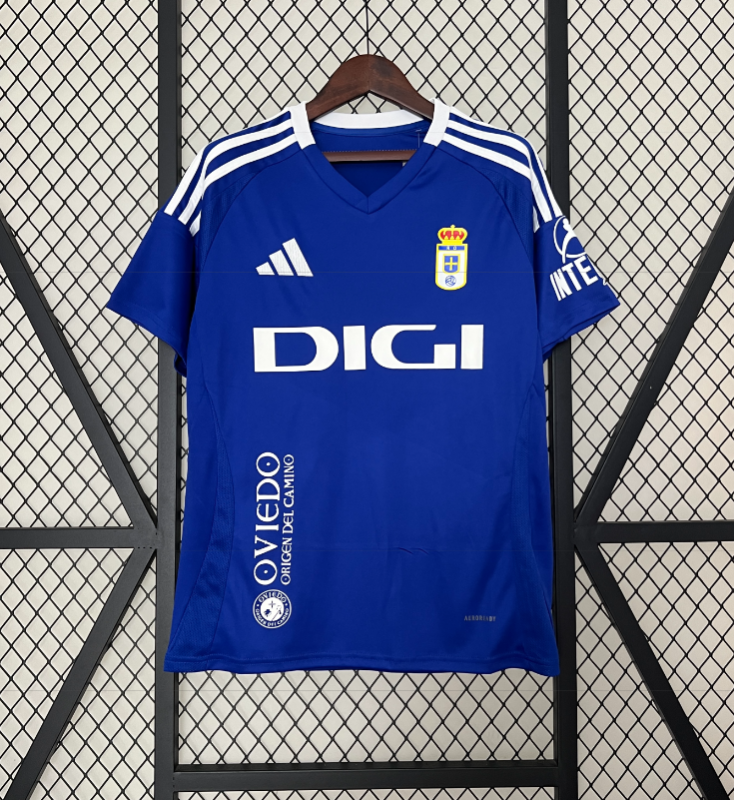 24/25 Real Oviedo home jersey
