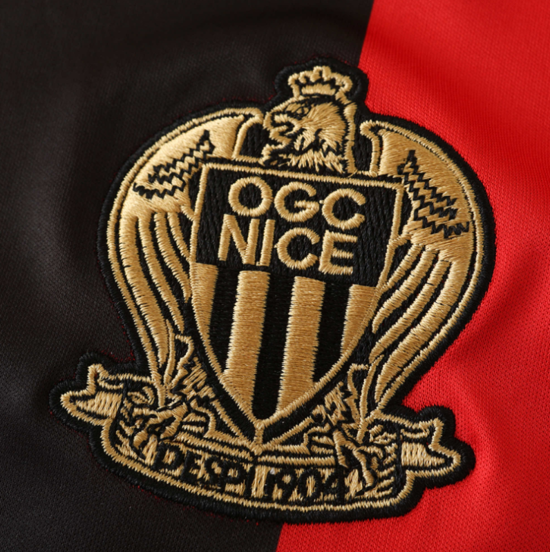24/25 OGC Nice home jersey