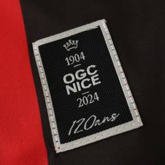 24/25 OGC Nice home jersey