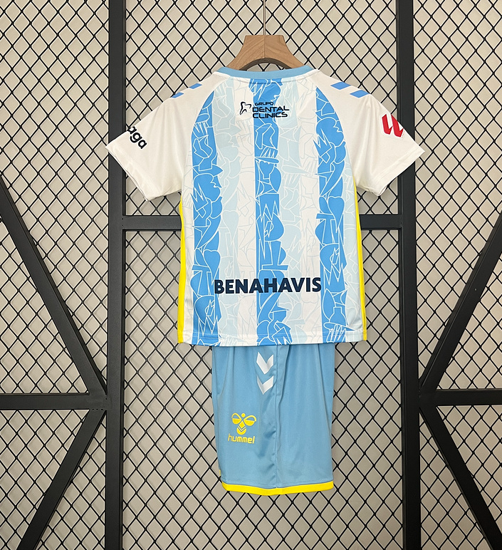 kids kit 24/25 malaga home jersey