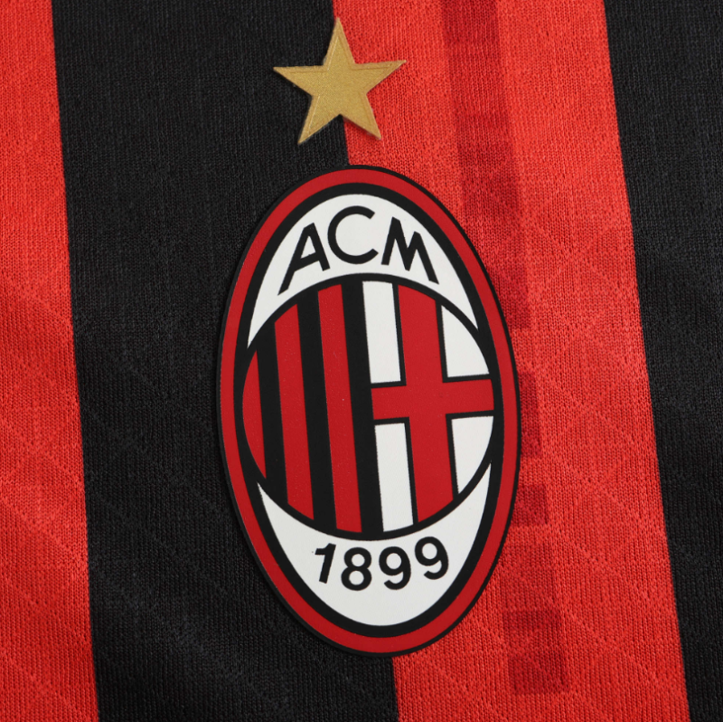 player version 24 25 ac milan home jersey