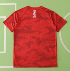 24 25 napoli red  training shirts