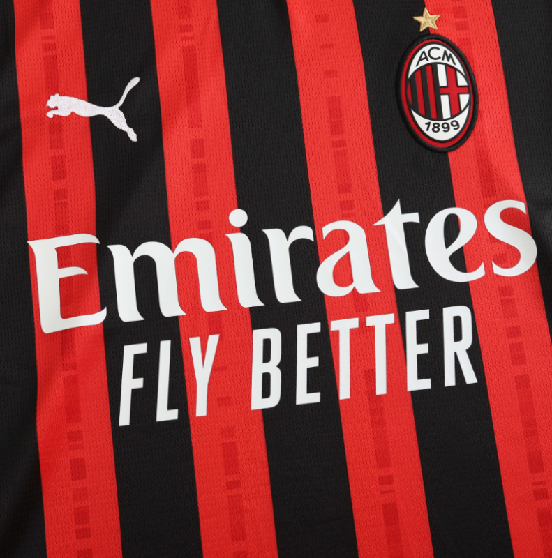 24 25 ac milan home jersey