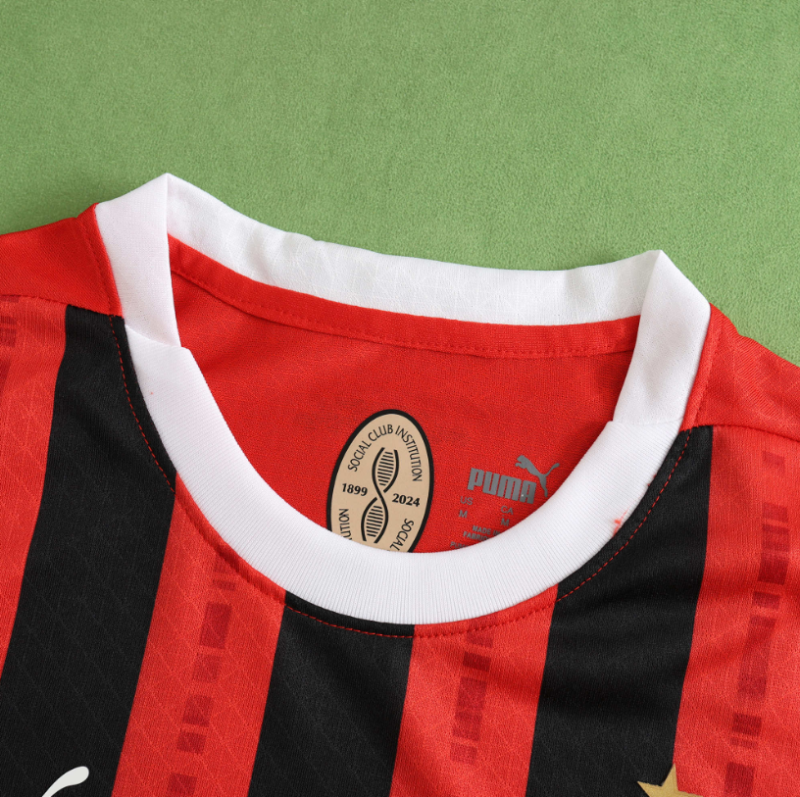player version 24 25 ac milan home jersey