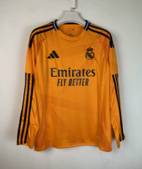 24/25 real madrid away  long sleeve jersey