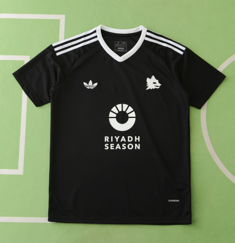 24/25 Roma Black training jersey
