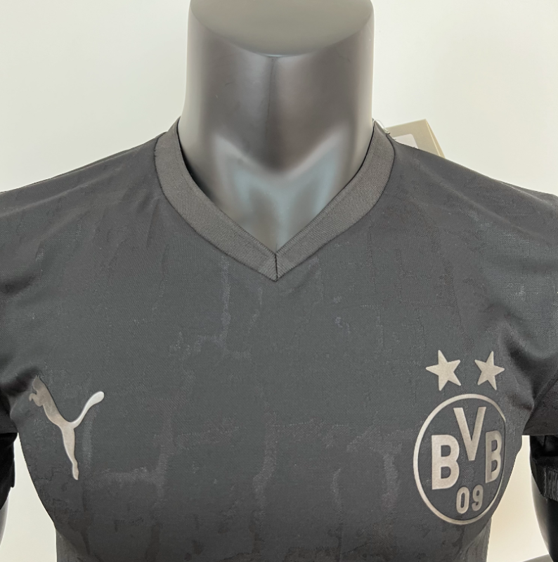 player version 23 24 Dortmund Black special edition jersey