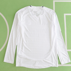 player version 24/25 real madrid home long sleeve jersey