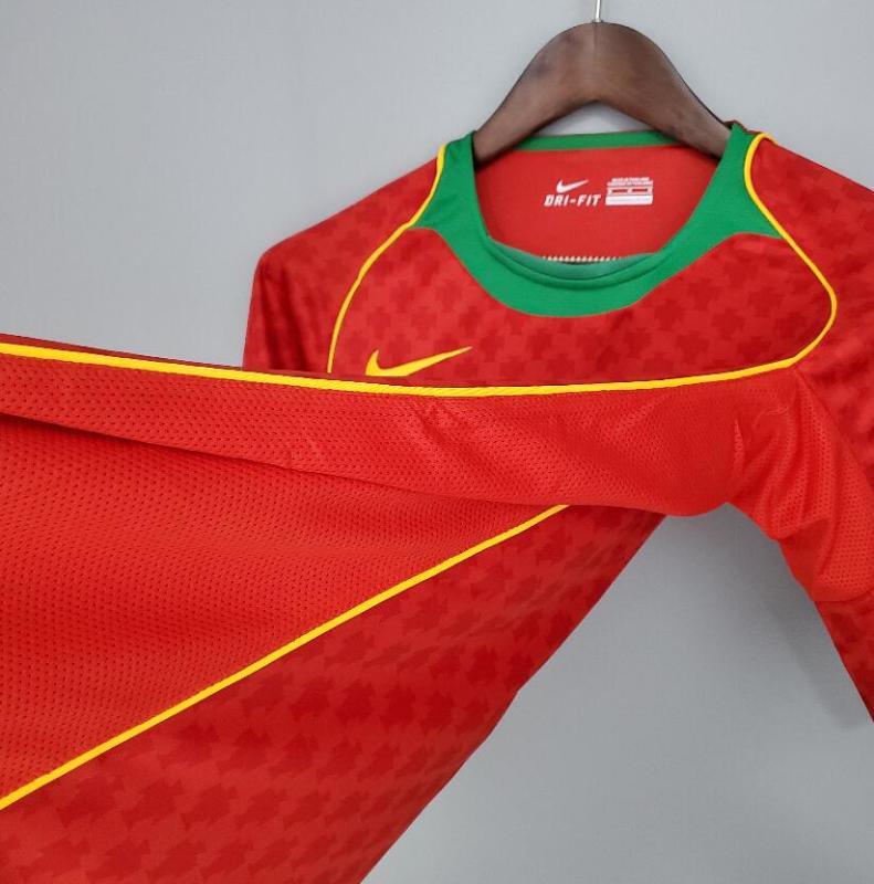 retro 2004 Portugal Euro home Jersey