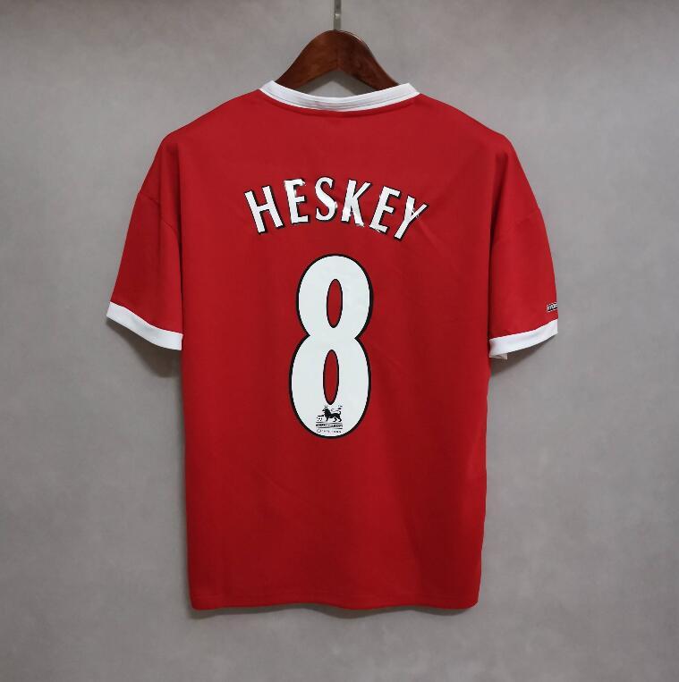 retro 01 02 liverpool champions league home Jersey