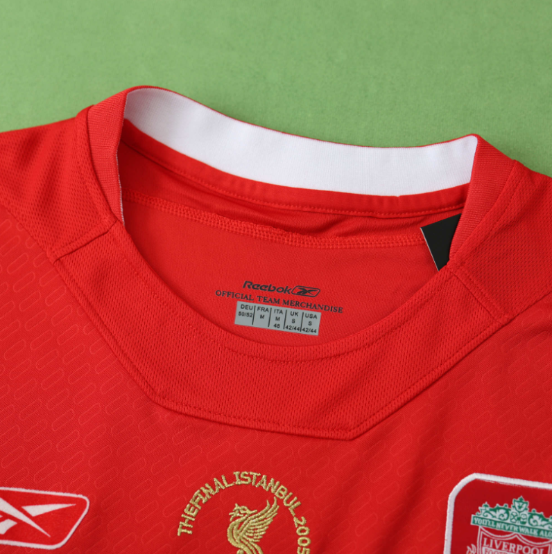 retro 04 05 liverpool home Jersey