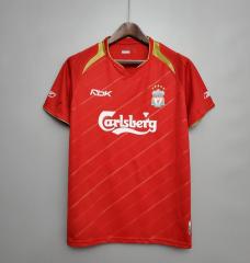 retro 05 06  liverpool champions league home Jersey