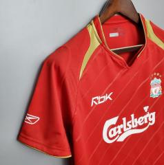 retro 05 06  liverpool champions league home Jersey