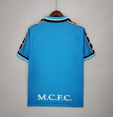 retro 97 99 manchester city home jersey