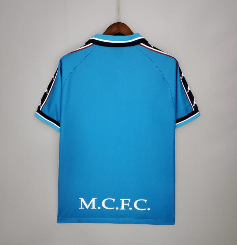 retro 97 99 manchester city home jersey