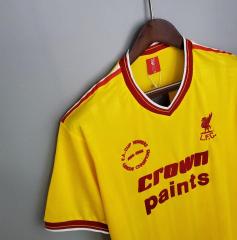 retro 85 86 liverpool third Jersey