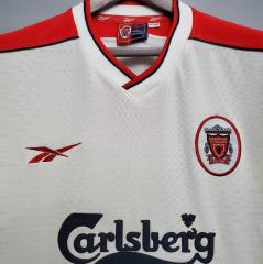 retro 98 99 liverpool away Jersey