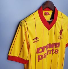 retro 82 83 liverpool away Jersey